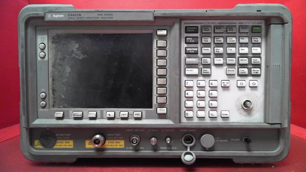 Agilent E4407B ESA-E26.5 GHz, Portable Spectrum Analyzer Parts unit - XG eqpt