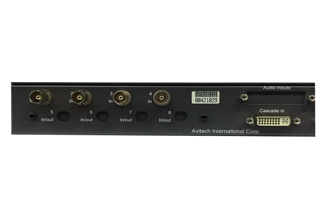 AVITECH MCC-8004UE 4 Input HD-SDI Multiviewer 1080i/720p, SD-SDI, DVI, Cascade