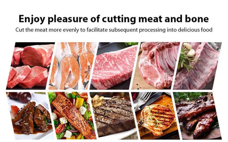 Commercial Large Meat Slicer Fish Cutting Meat Bone Saw Machine 1100W 220V