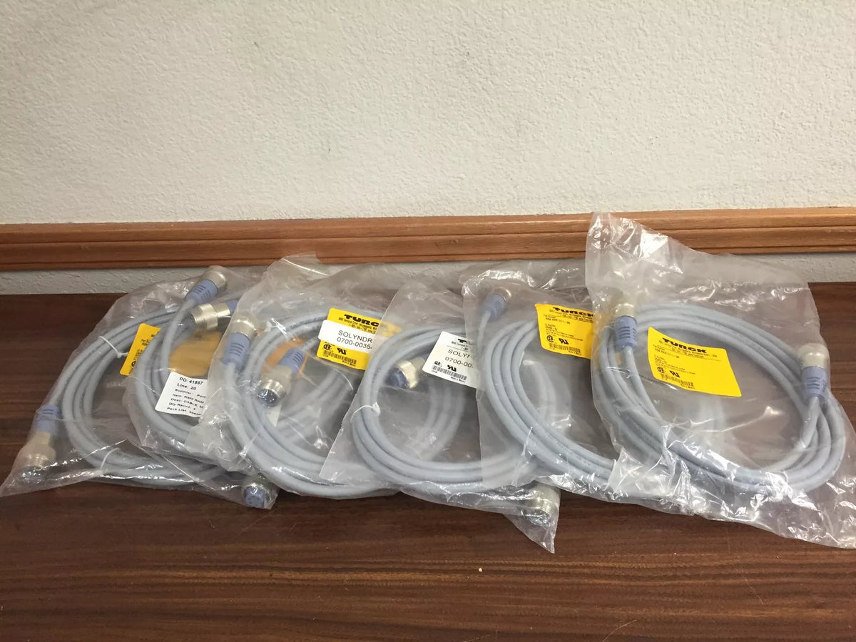 Turck RSM RKM 5711-3M Minifast 5 Pin 3 Meters M/F