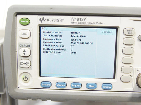 Agilent / Keysight N1913A EPM Series Single Channel Power Meter