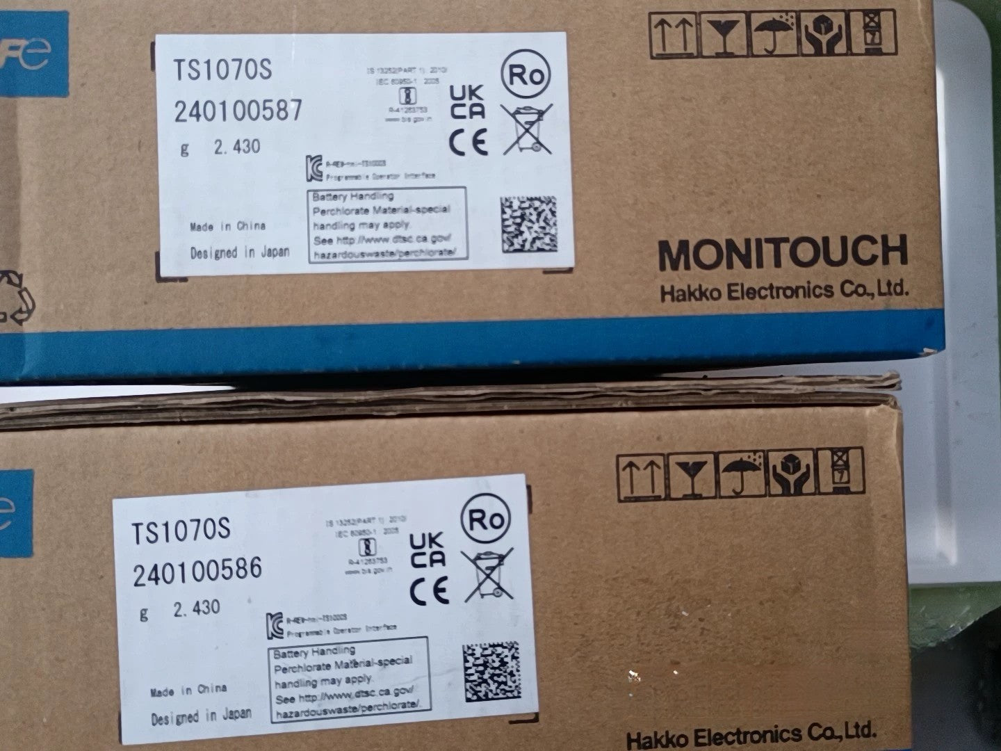 FUJI TS1070S Industrial Man-Machine Interface Touch Screen