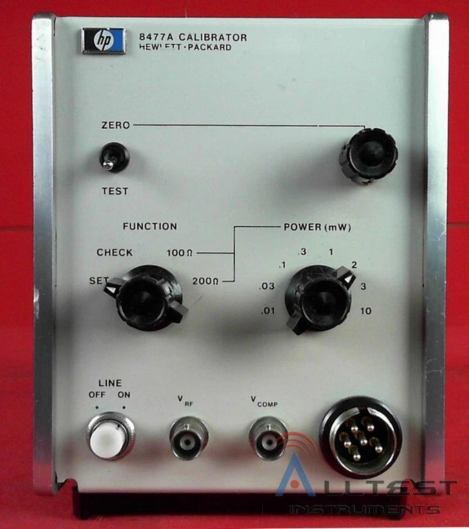 HP 8477A Power Meter Calibrator for Precision Calibration