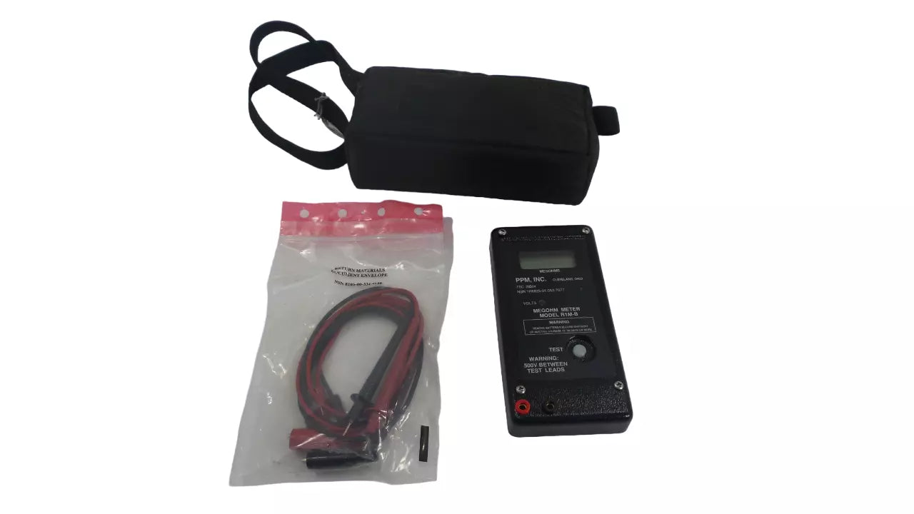 PPM R1M-B Megohm Meter for Precision Resistance Measurement