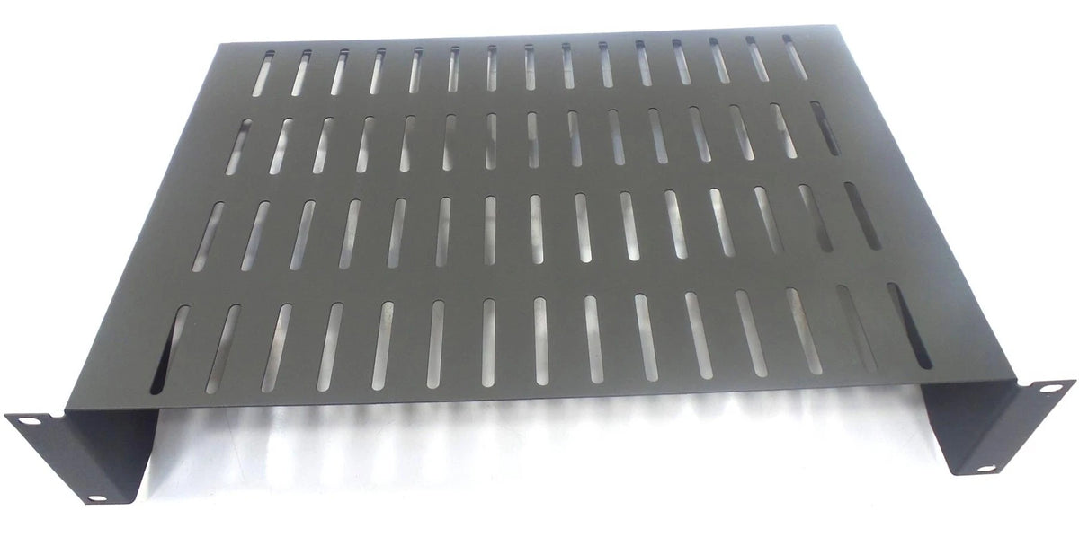 Kendall Howard™ 2U 12" Vented Economy Rack Shelf- Free Shipping