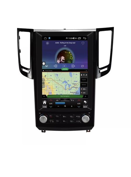 32GB Android 14 Car GPS Navigation For Infiniti FX35 FX37 FX50 QX70 2011-2015