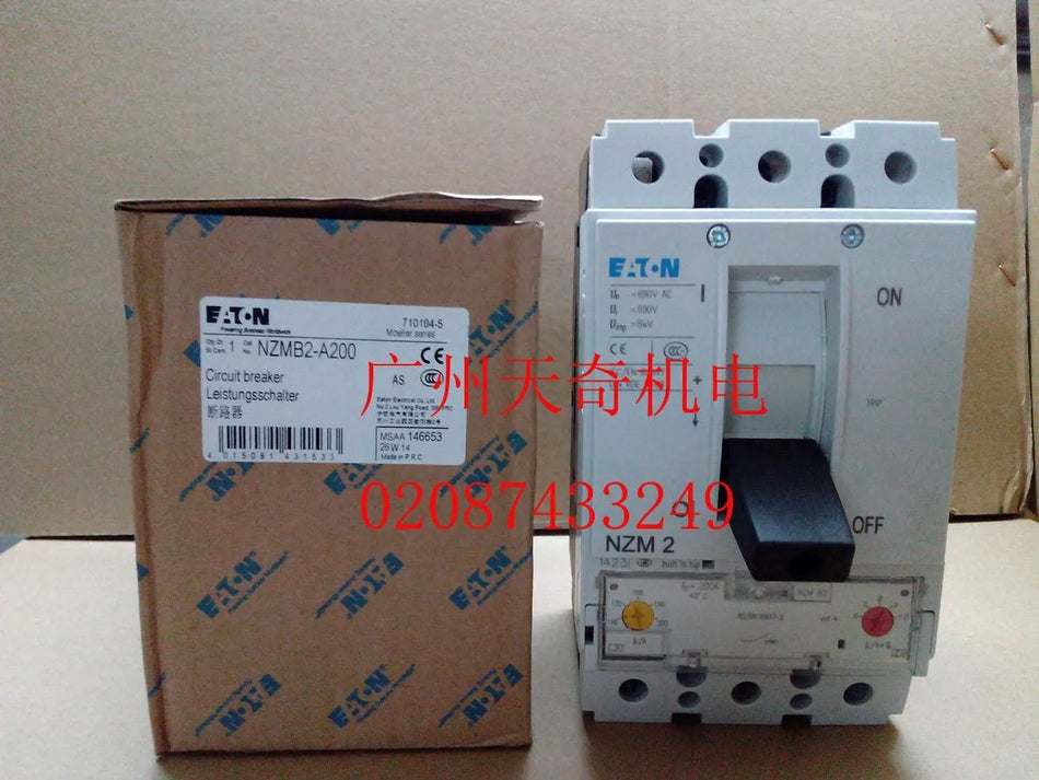 1 PC NEW NZMB2-A200 3P 200A Circuit Breaker #B6324 CL