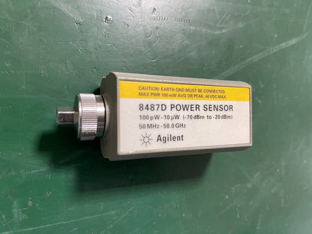 Agilent 8487D 50 MHz - 50 GHz RF Power Sensor , -70 dBm to -20 dBm - XG eqpt