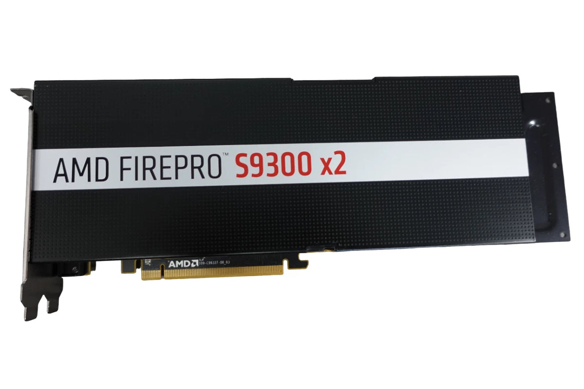 AMD FirePro S9300 X2 8GB HBM Video Graphics Accelerator Card- 102C9930300