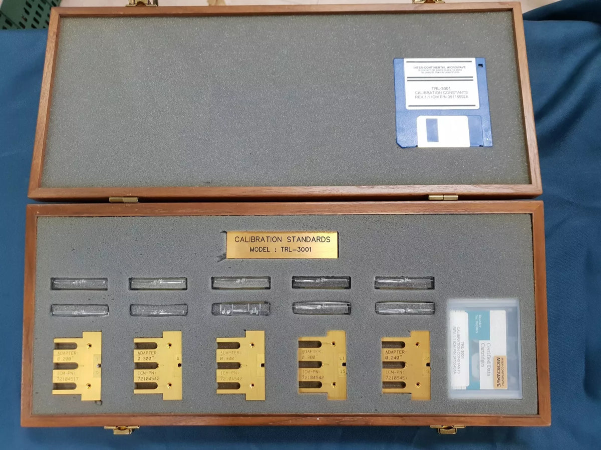 Inter-Continental Microwave TRL-3001 Calibration Standards