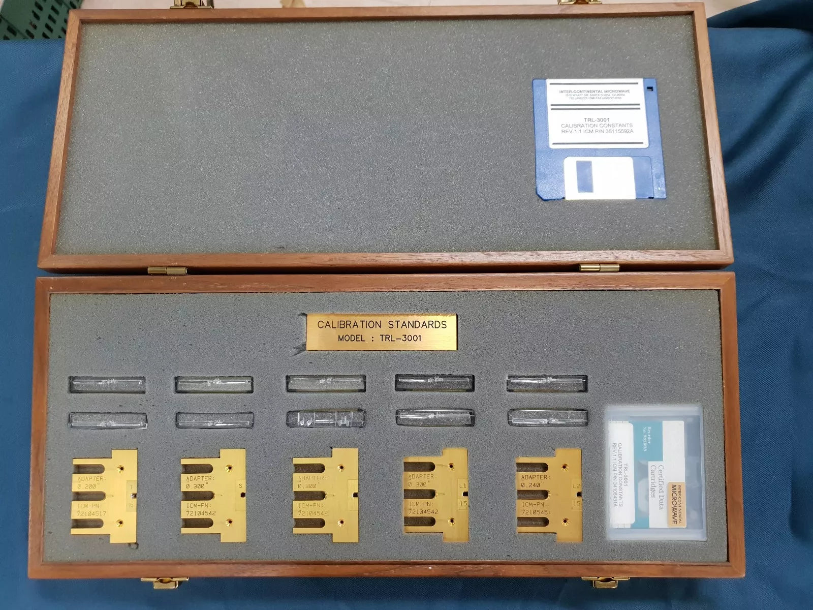 Inter-Continental Microwave TRL-3001 Calibration Standards