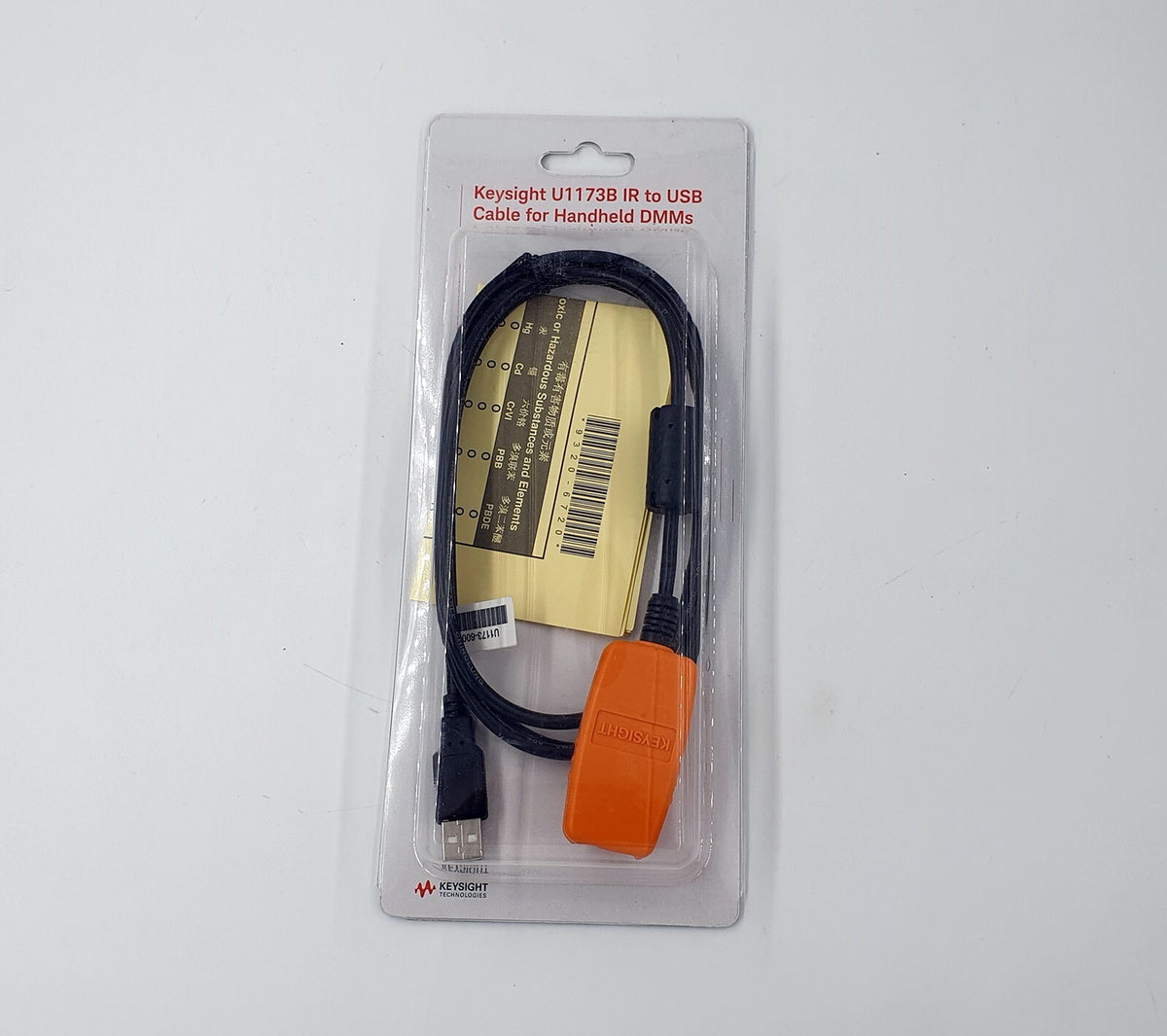 IR-to-USB Cable for Handheld DMMs by Keysight