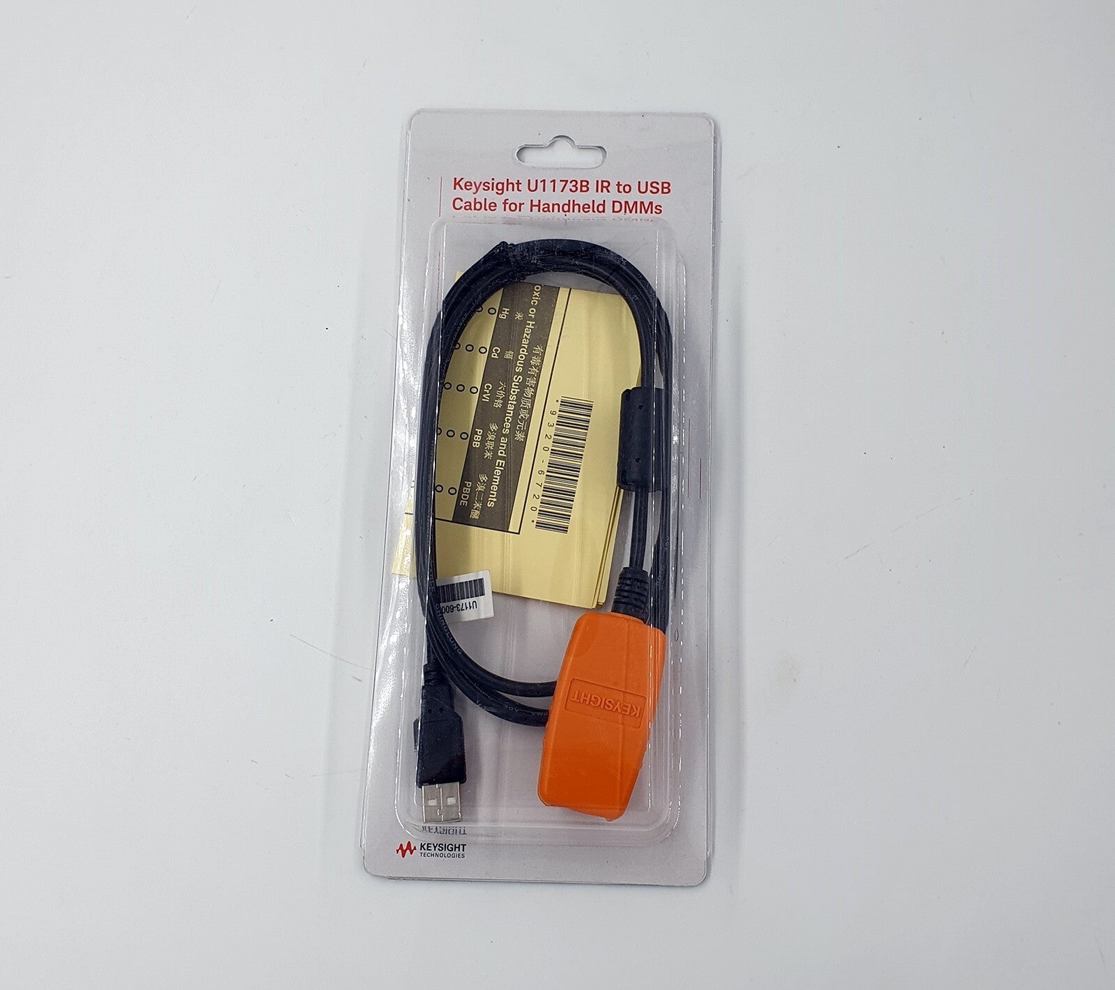 IR-to-USB Cable for Handheld DMMs by Keysight
