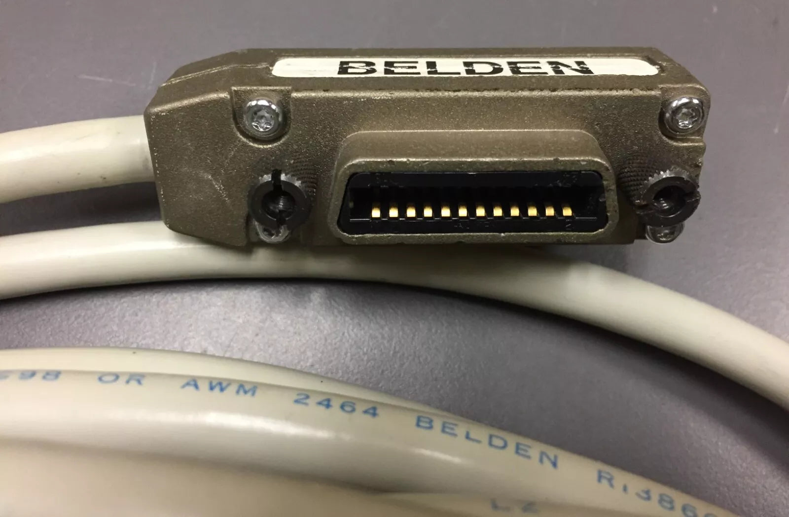 Belden Connectors with Belden CM 6PR26 10C26 1C24 E108998 Shielded Cable 50FT