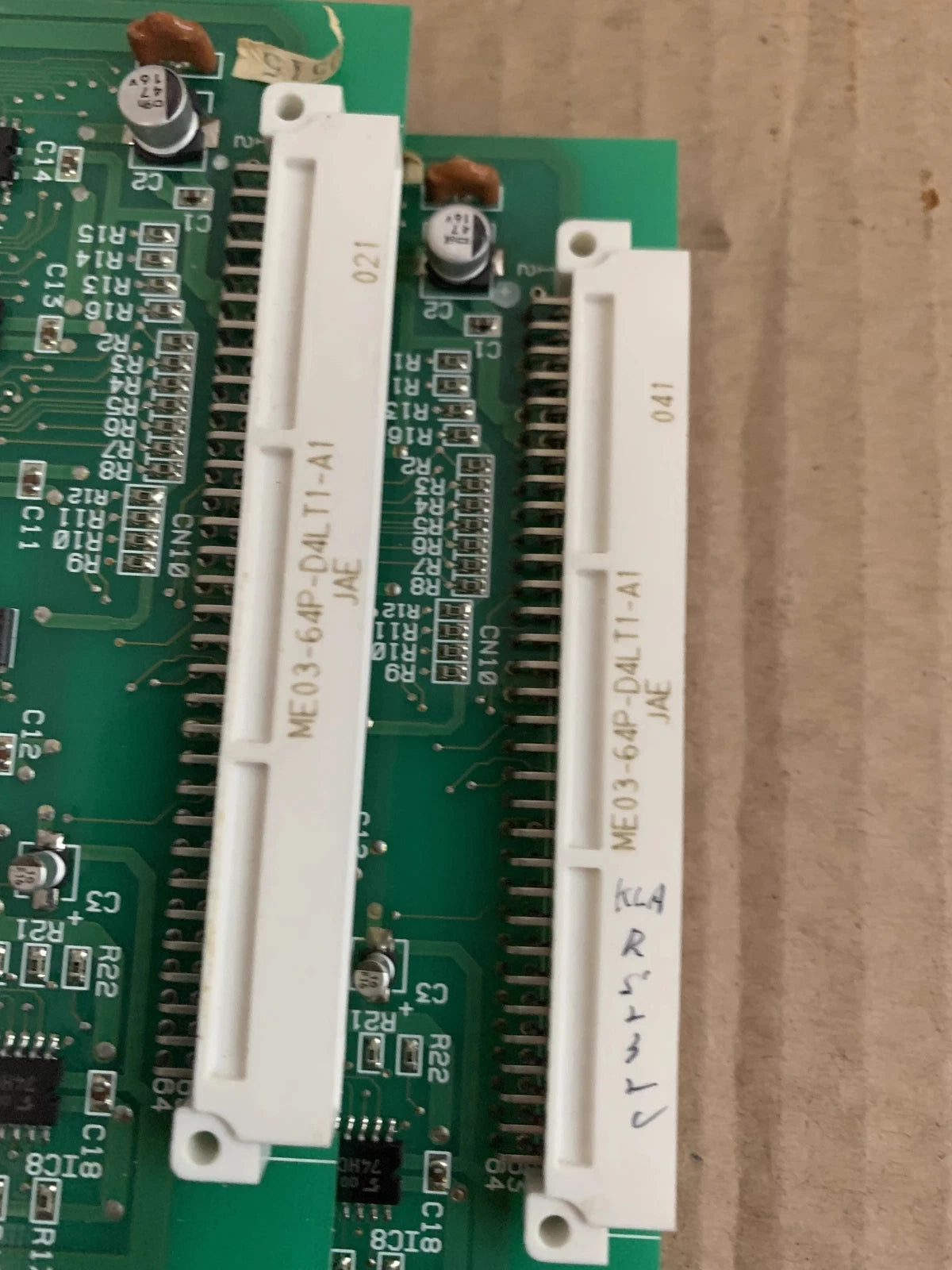 MECS/RS232C-1, EXT-1/Robot Controller Board
