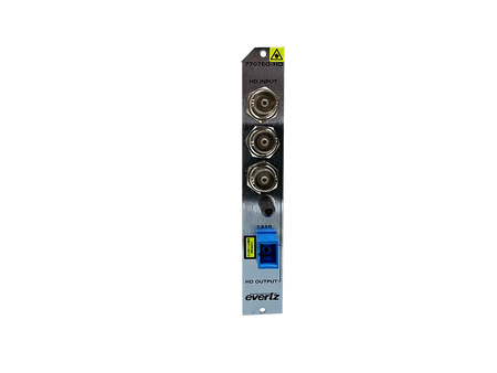 Evertz 7707EO13-HD HDTV Electrical to Optical Converter
