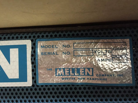 Mellen TT13-6 x 36M Annealing Tube Furnace with Mellen 2-Zone Temp Controller