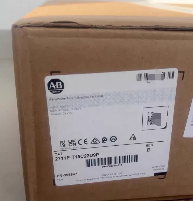 ALLEN BRADLEY 2711P-T15C22D9 Panel Display - Surplus