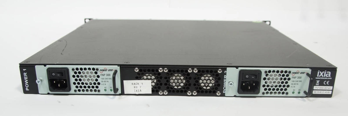IXIA TradeView TV1000 Network Monitoring for Real Time Market Data Feeds