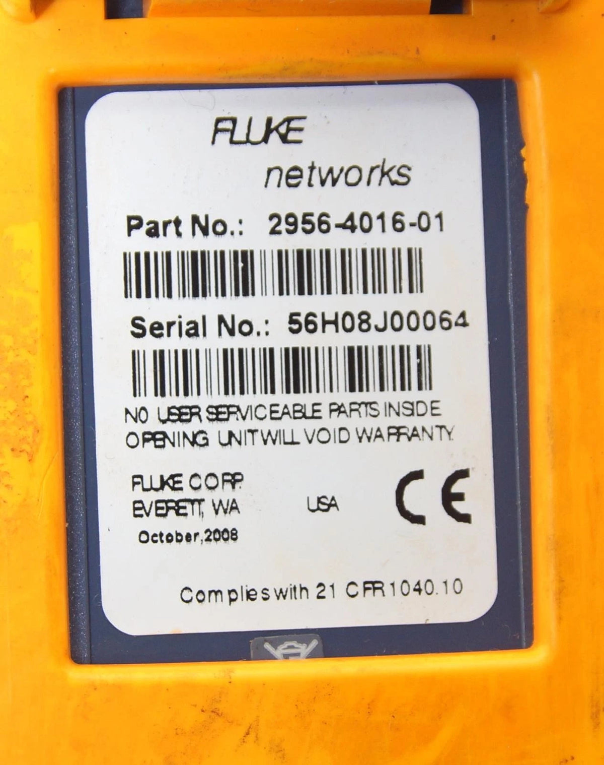 Fluke Networks SimpliFiber 1550nm Laser Source