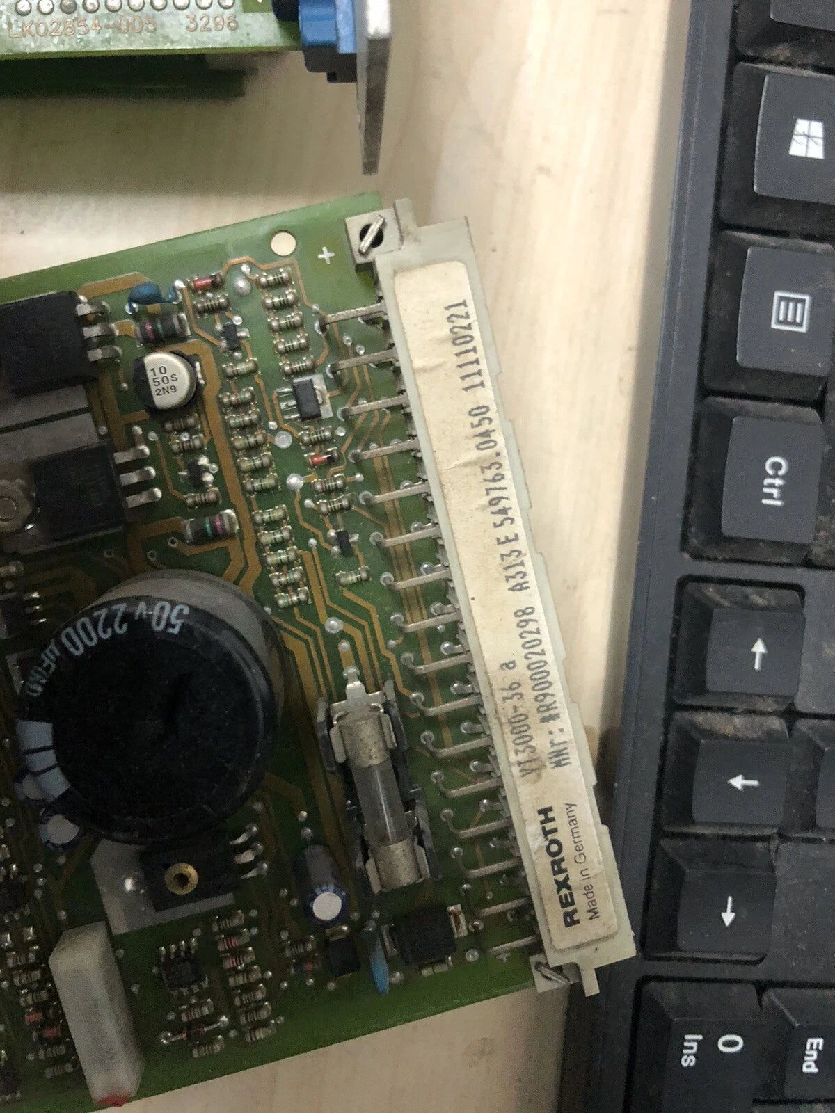 REXROTH VT3000-36 AMPLIFIER CARD R900020298