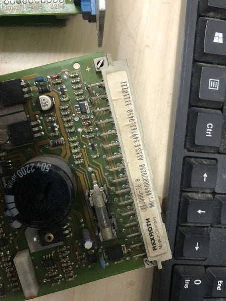 REXROTH VT3000-36 AMPLIFIER CARD R900020298