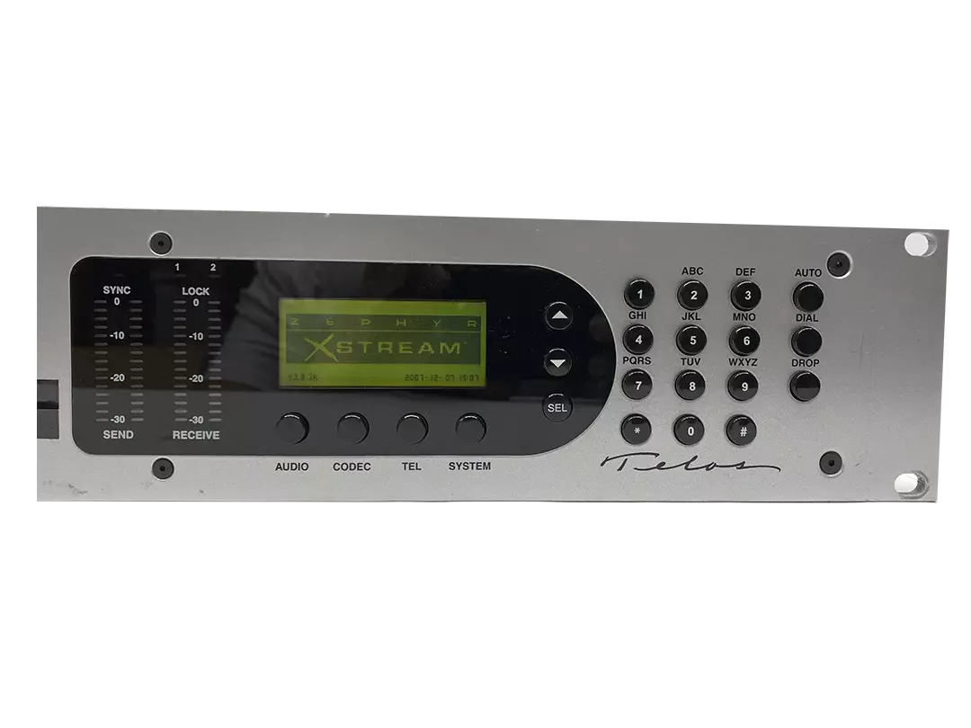 Telos Zephyr Xstream RM ISDN Digital Audio Transceiver