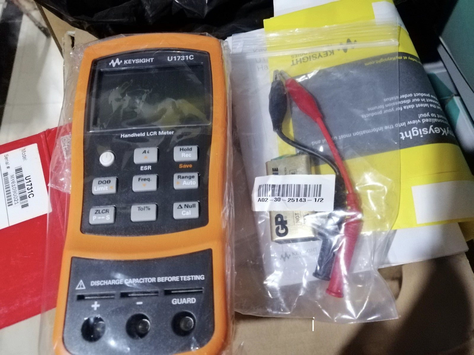 U1731C Handheld LCR Meter by Keysight