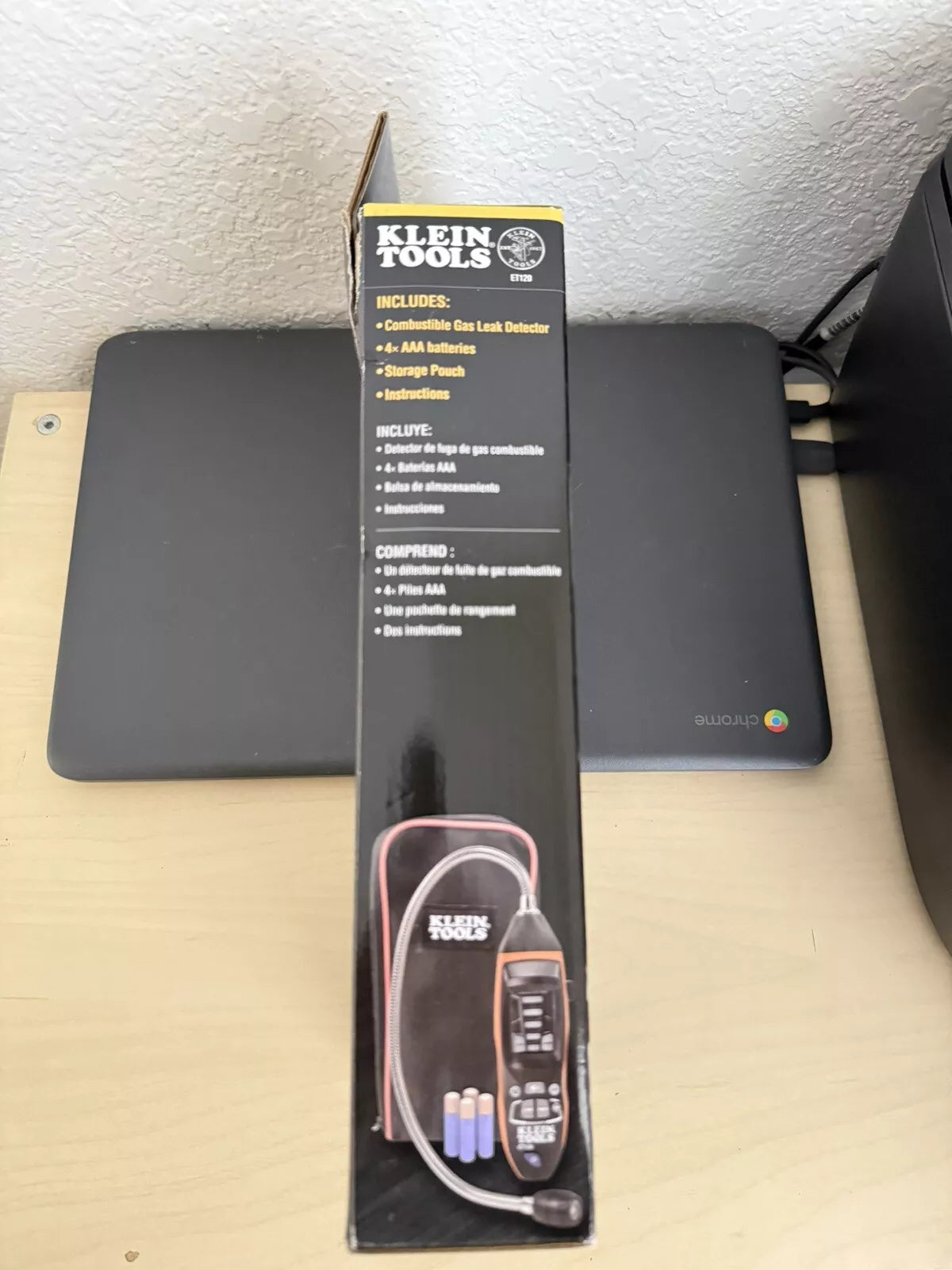 Klein Tools ET120 Combustible Gas Leak Detector / New Sealed