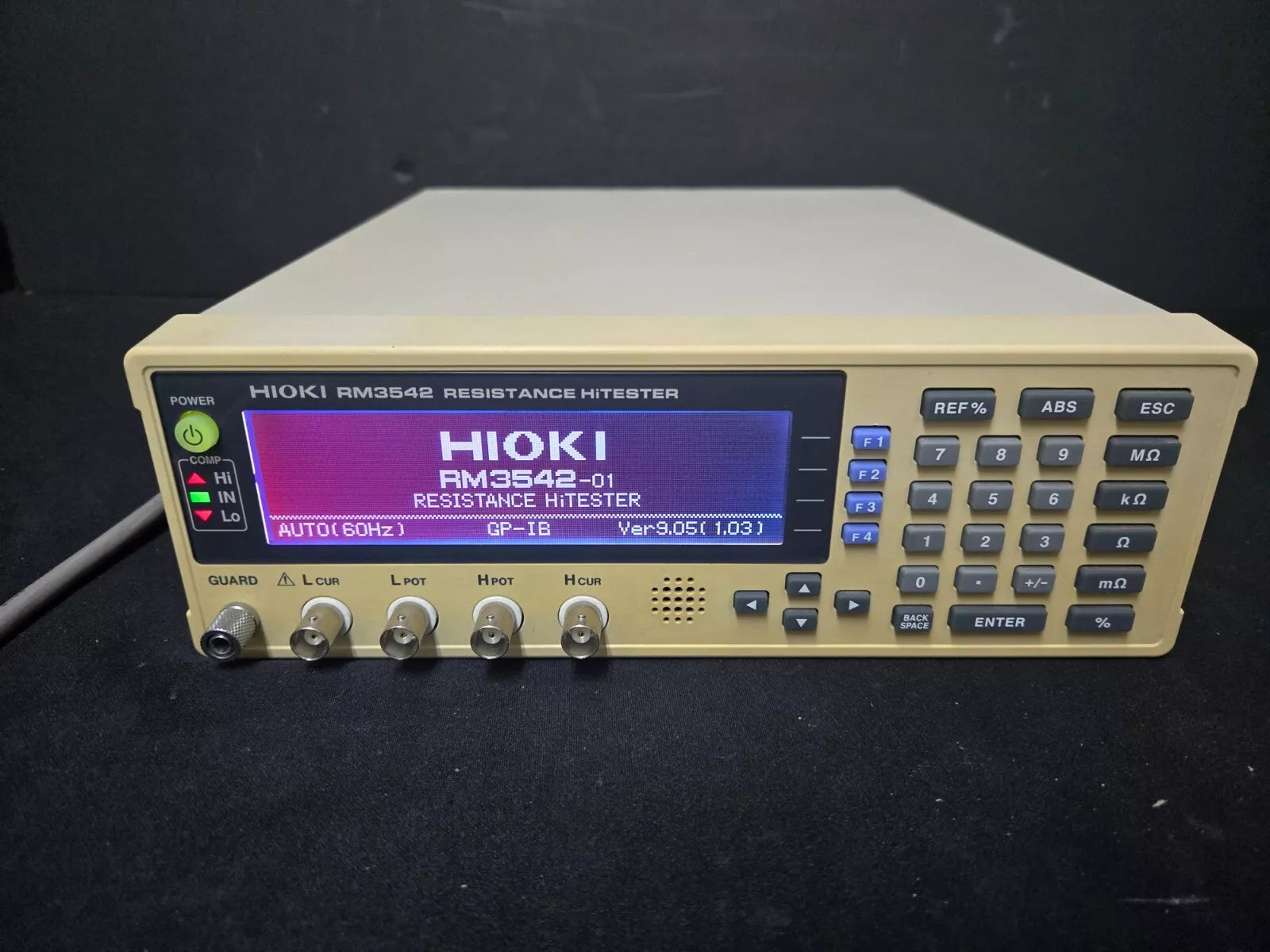 HIOKI RM3542 Resistance HiTester (0239) - Reliable Electrical Resistance Measurement Tool