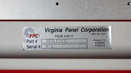 Virginia Panel 310120102 2005 Receiver G18 18 Module with Flush Hangers