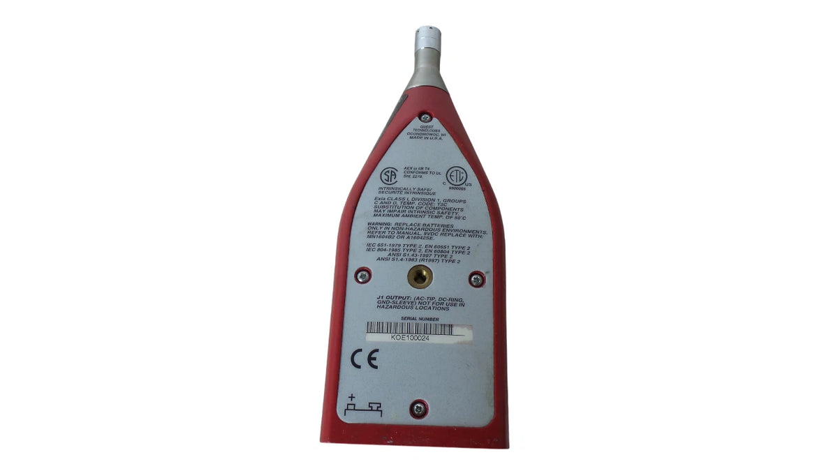 Quest Tech 2200 Integrating Averaging Sound Level Meter with VAUNIX LDA-602E