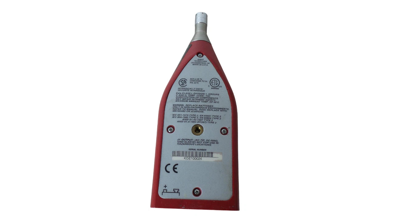 Quest Tech 2200 Integrating Averaging Sound Level Meter with VAUNIX LDA-602E