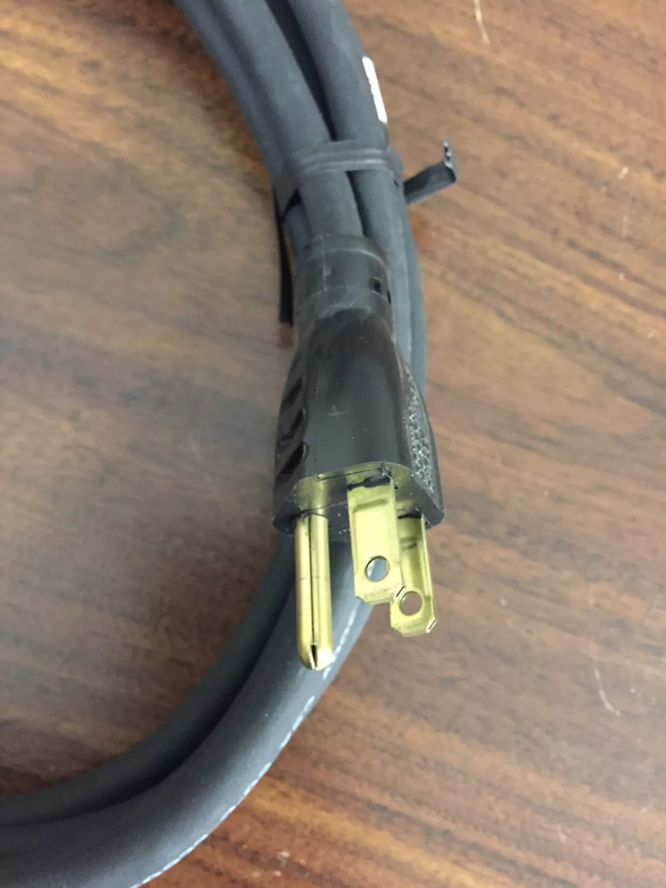 Alpha Wire 633 BK078 AC Power Cords 16AWG 3/C Unshield 10FT Black