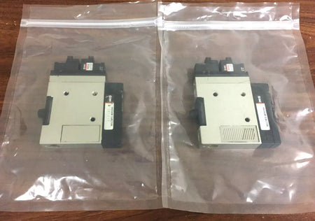 SMC ZM131H Vacuum Ejector with 2 SMC VJ114 Vacuum Solenoids 24VDC