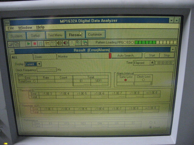 Anritsu MP1632A Data Analyzer & 3.2GHz Synthesizer