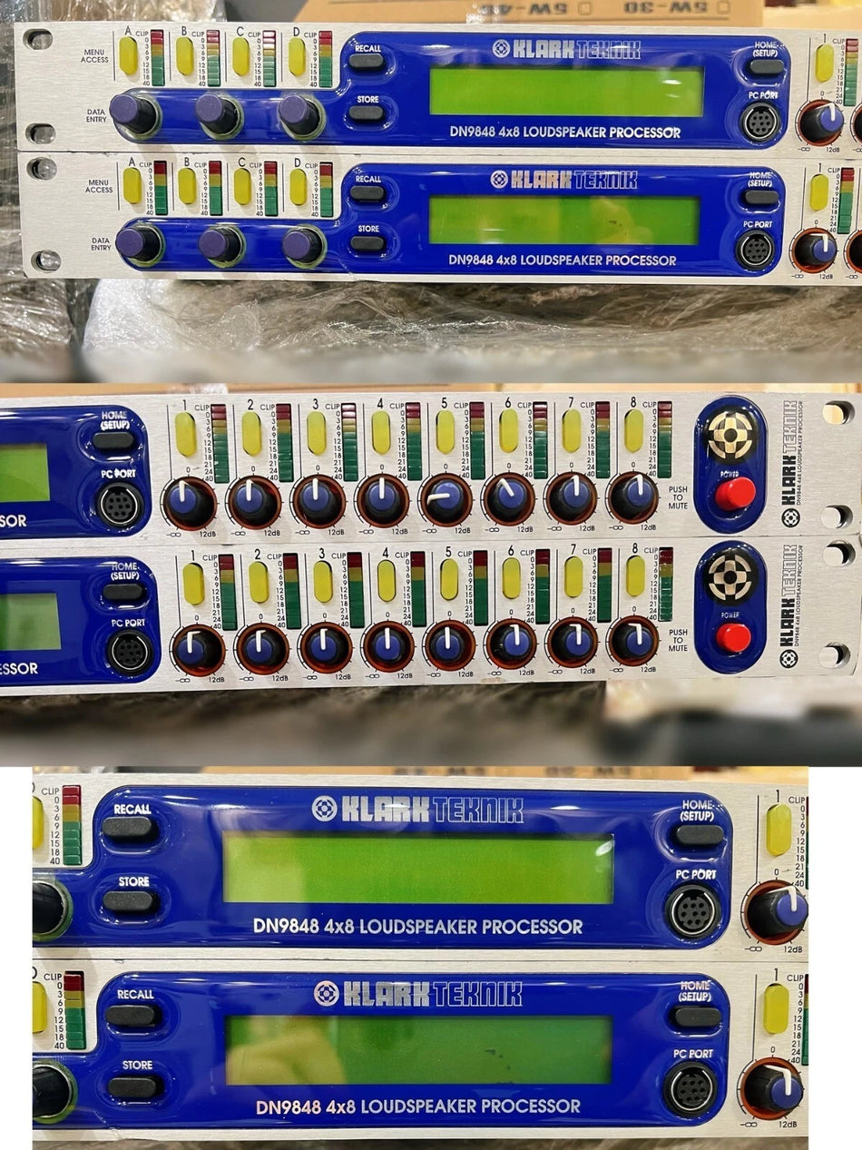 KT DN9848 4 Input / 8 Output Loudspeaker Management System