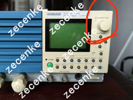 Replacement Knob Cap for Kikusui Power Supply Models PLZ164W PLZ304W PLZ664W PLZ1004W PBZ