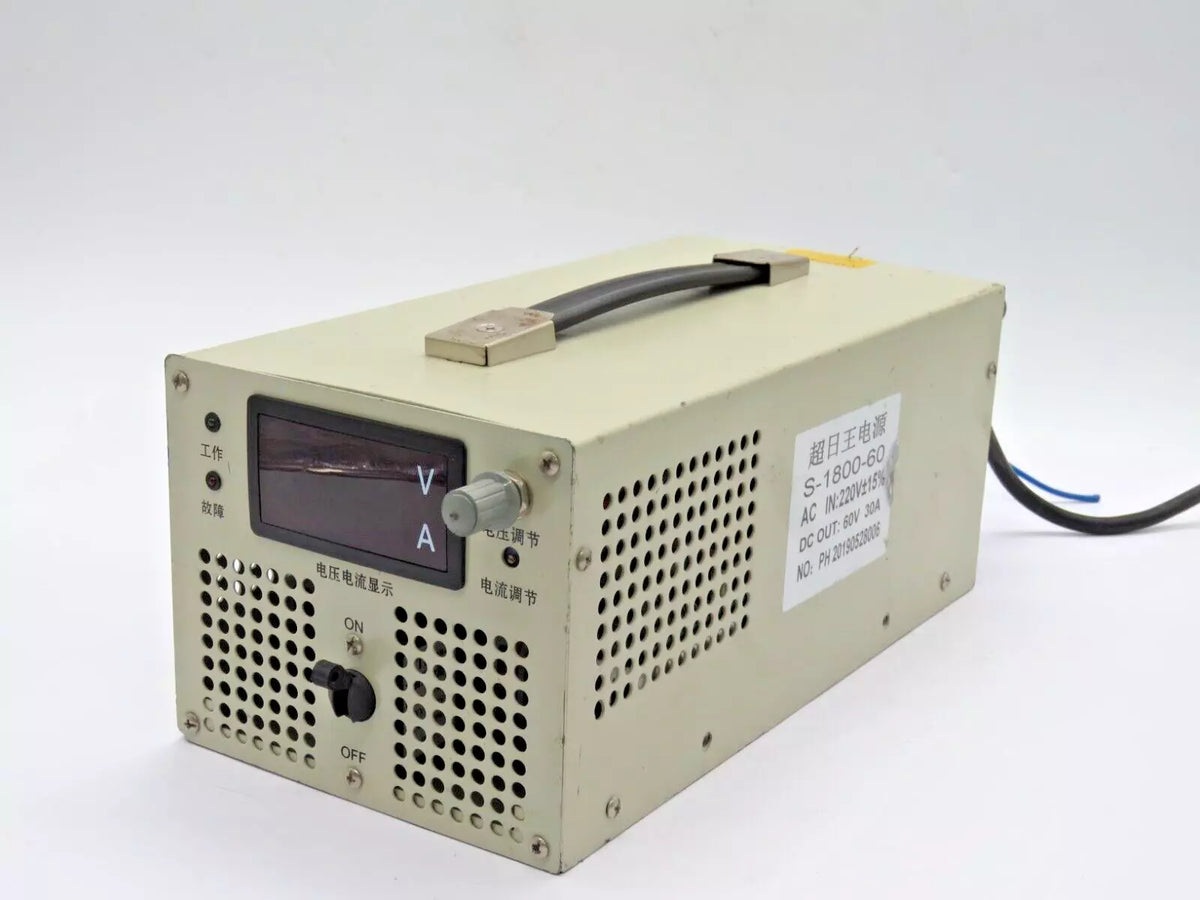 Industrial S-1800-60 60V 30A DC Power Supply Unit for Heavy-Duty Equipment