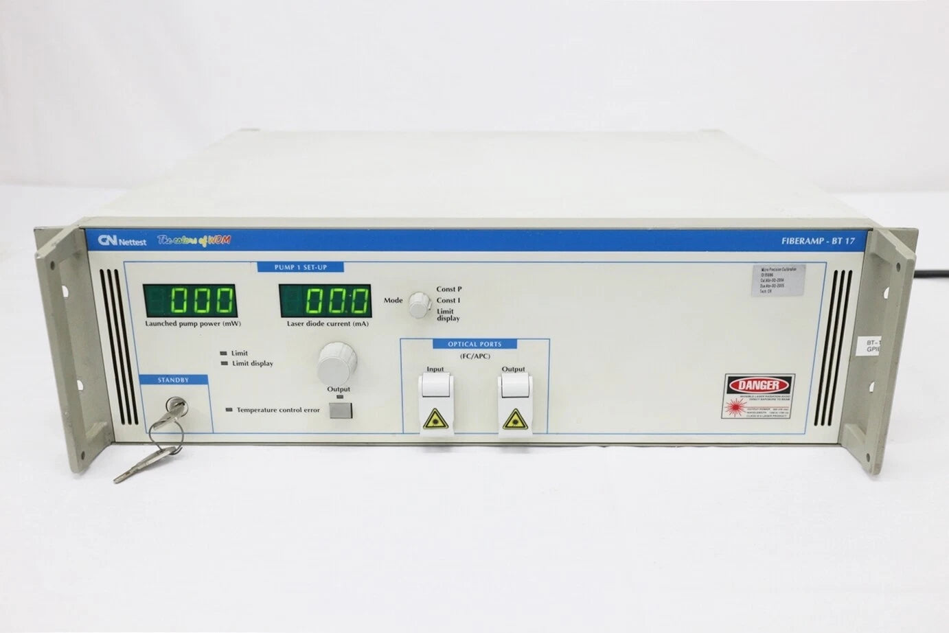 Photonetics FIBERAMP-BT17 EDFA: High-performance Optical Amplifier