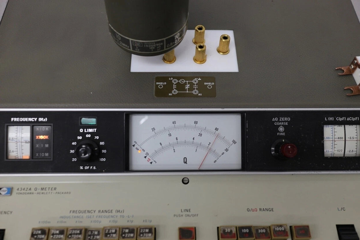 HP 16480A 100uH Reference Inductor