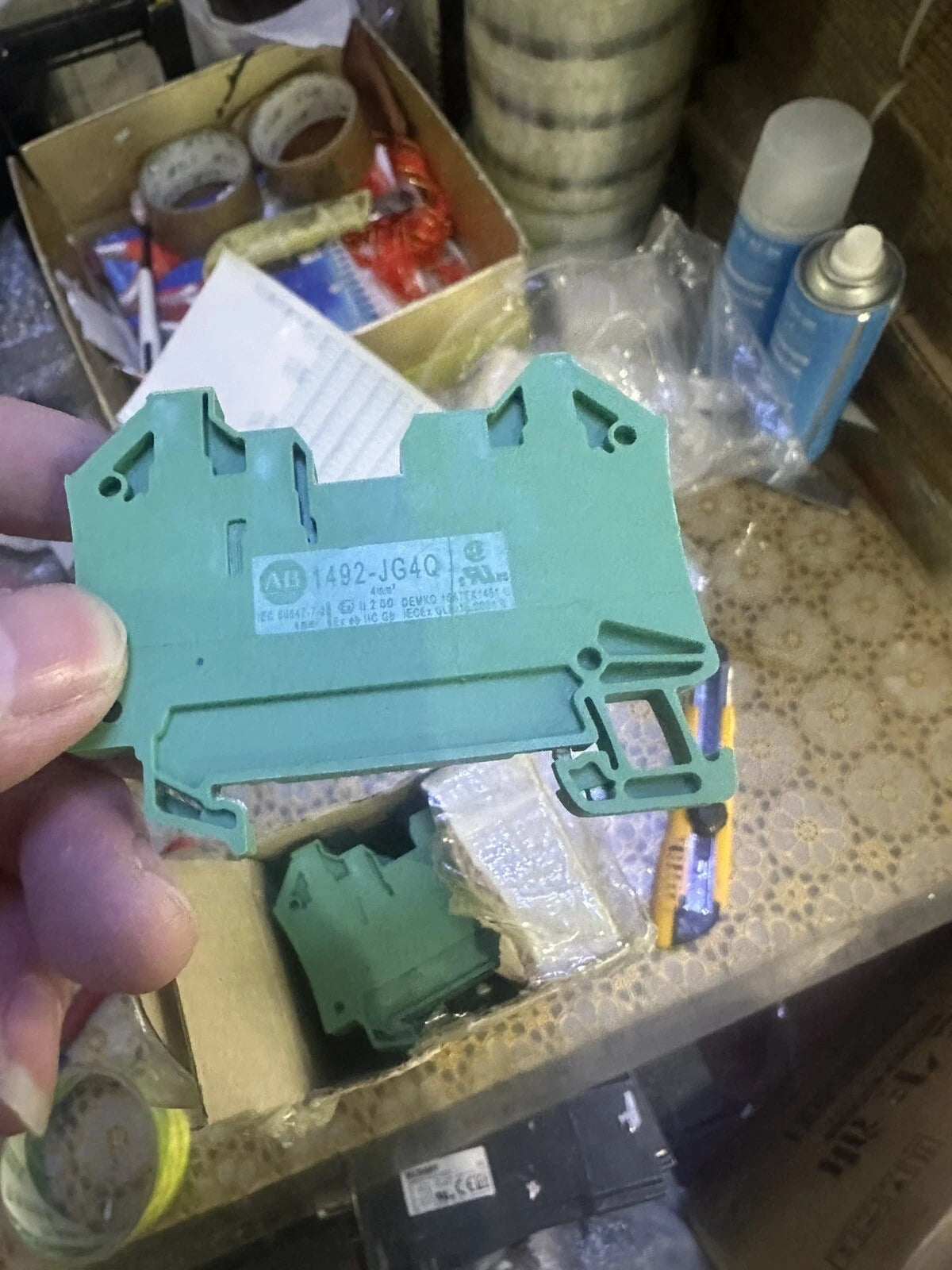 50PCS 1492-JG4Q / 1492JG4Q Terminal Block Connector (IN BOX)