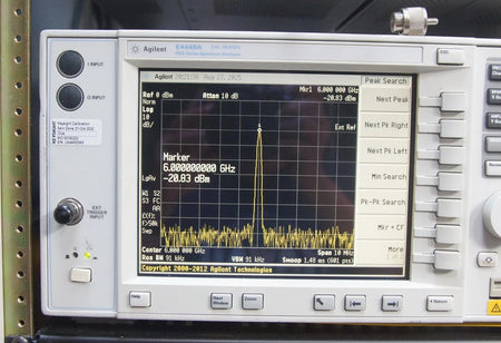 Agilent N5182A 6GHz MXG RF Analog Signal Generator OPT 006 019 099 654 ALB U01