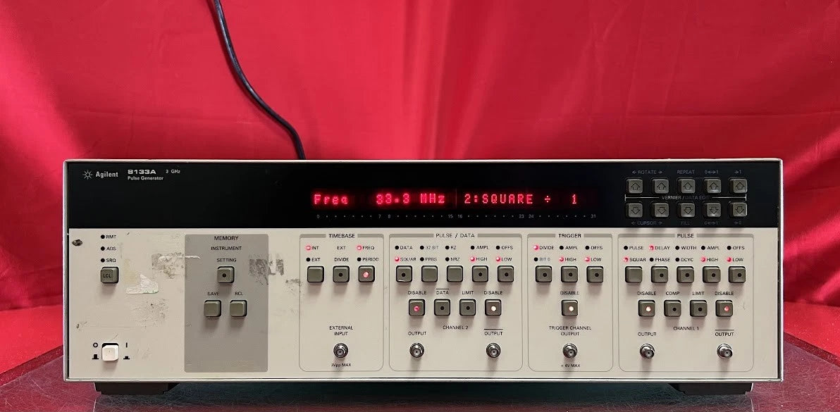 Agilent/Keysight 8133A 002 High-Speed Pulse Generator 33MHz to 3GHz
