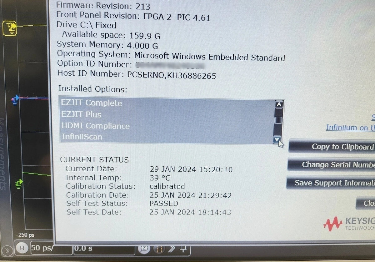 Agilent DSA91204A(Upgrade) 12GHz Infiniium Oscilloscope