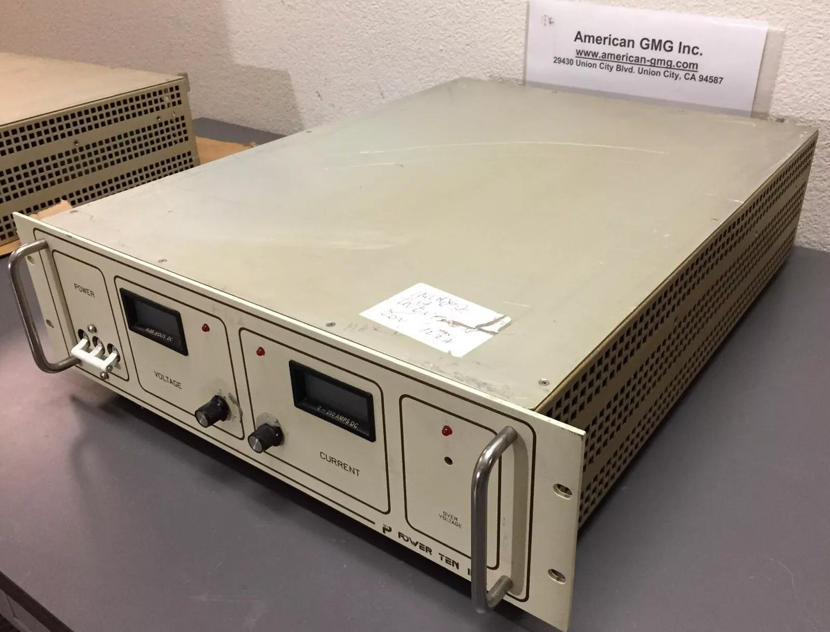 Power Ten 4600D-20250 Heavy Duty DC Power Supply 0-20 Volts DC 0-250 Amps