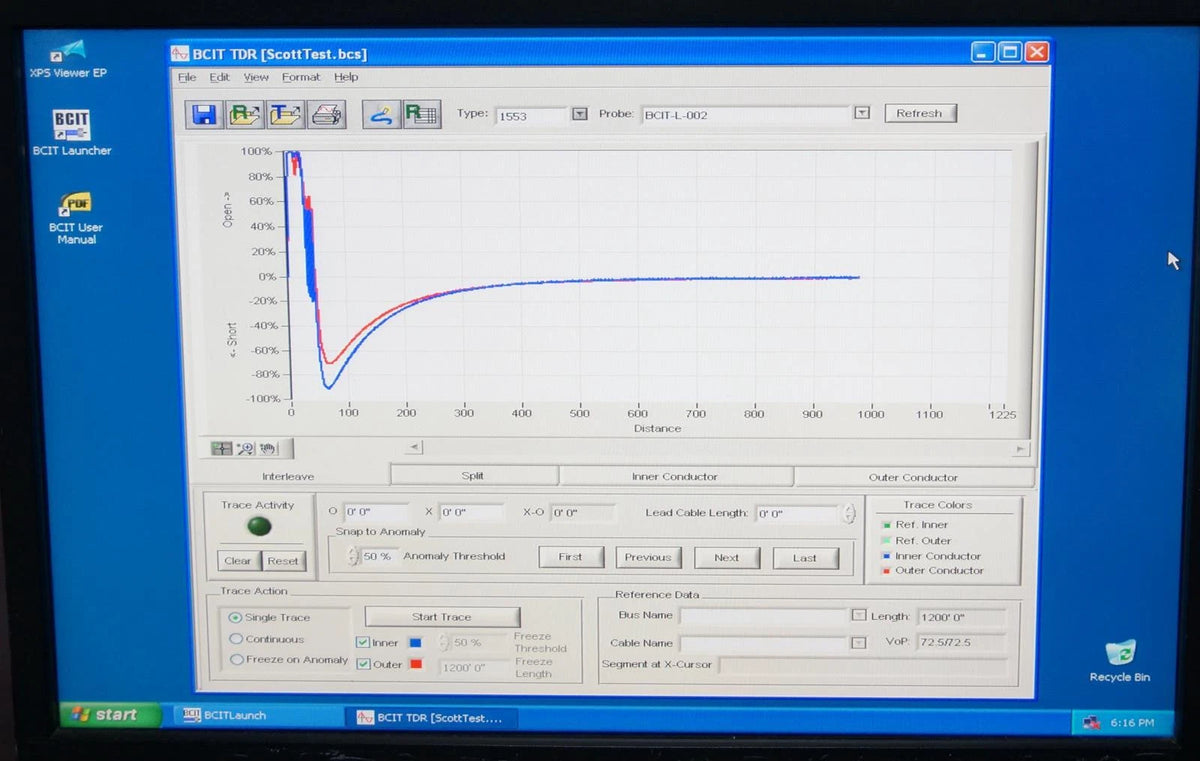 Dragoon ITCN BCIT TDR MIL-STD-1553 Systems Tester / Aircraft Cable Fault Locator