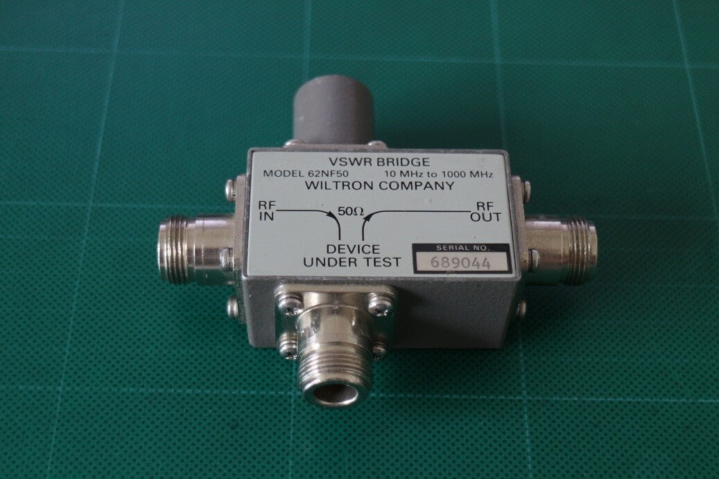 62NF50 10-1000MHz VSWR Bridge by Wiltron