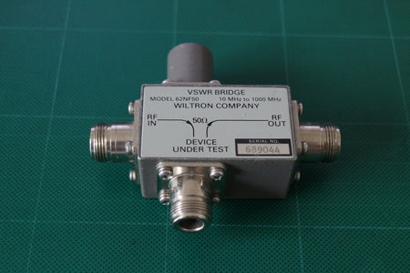62NF50 10-1000MHz VSWR Bridge by Wiltron