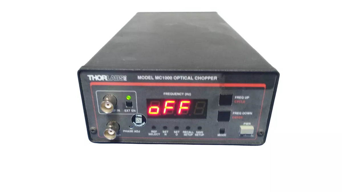 THORLABS Model MC1000 Optical Chopper for Precision Optical Modulation
